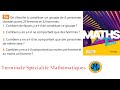 Dnombrement ex 54 p 350 du ssamath en terminale spcialit mathmatiques livre magnard