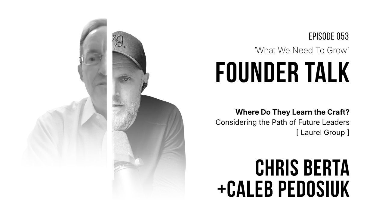 What Happens to Future Leaders When AI Takes Entry-Level Jobs, What We Need to Grow episode 053 with Chris Berta