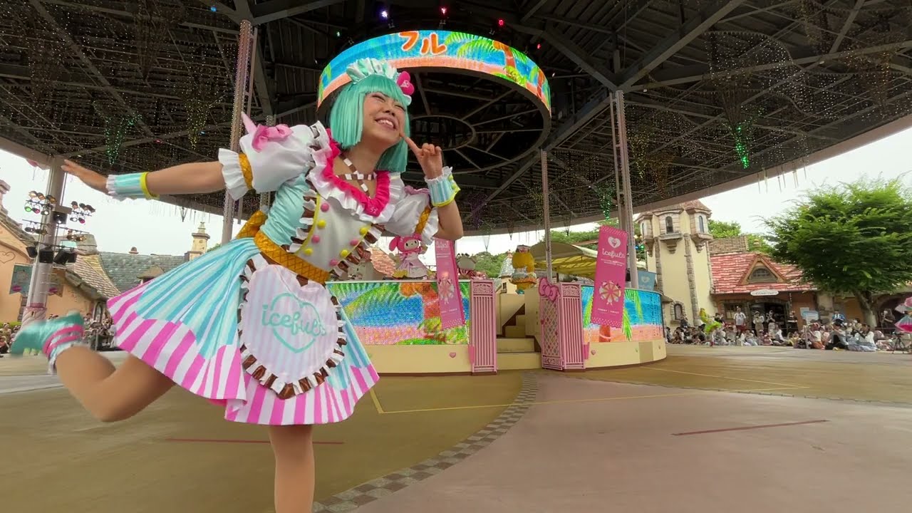 ハーモニーランド　アイスフルパレード　ポジ確認用　広角固定