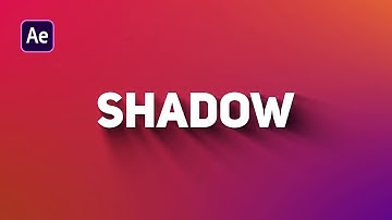 3D Long Shadow Animation In After Effects - After Effects Tutorial - Urdu / Hindi