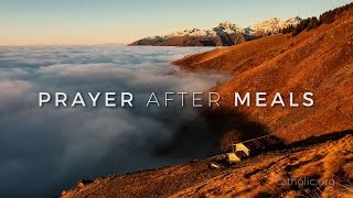Image of Prayer After Meals HD video