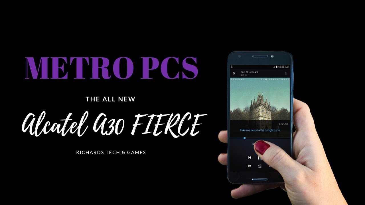 All New Acatel A30 Fierce On Metro Pcs