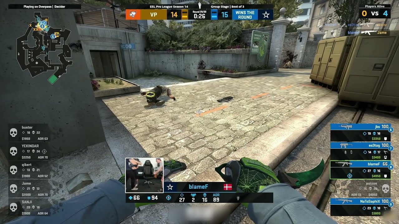 Этот ACE от BLAMEF решил исход матча - VP vs COL