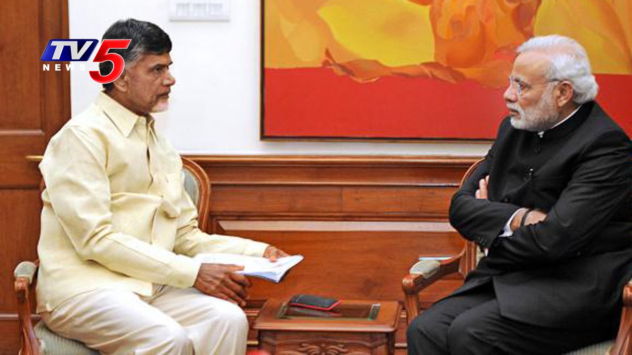 Chandrababu Naidu Meets PM Modi | Requests On Special Status And Other Developments | TV5 News