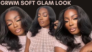 SOFT GLAM GRWM HAIR & MAKEUP | 2 STEP EYESHADOW LOOK FT LUVME HAIR screenshot 4