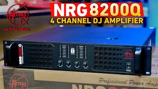 Download Lagu Aerons India NRG8200Q 4 Channel Dj Amplifier 4 Top हो या 4 Line Array सब चलेगा। MP3