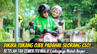 Download Lagu DIKIRA TUKANG OJEK PADAHAL SEORANG CEO! SETELAH TAU CEWEK ITU MALU! Endingnya Malah Bikin Baper... MP3