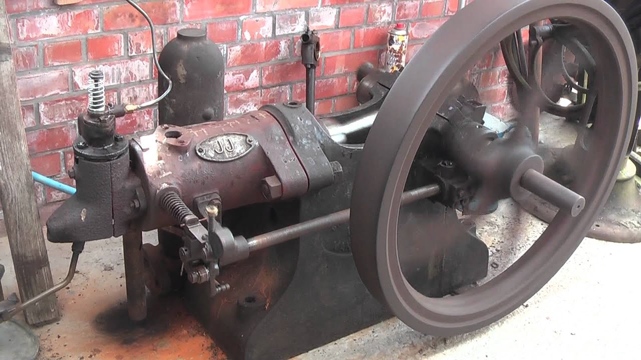Hot Bulb Engine, Crossley JJ YouTube