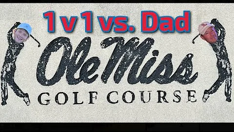 Golf Battle between Father and son. Who takes the W?