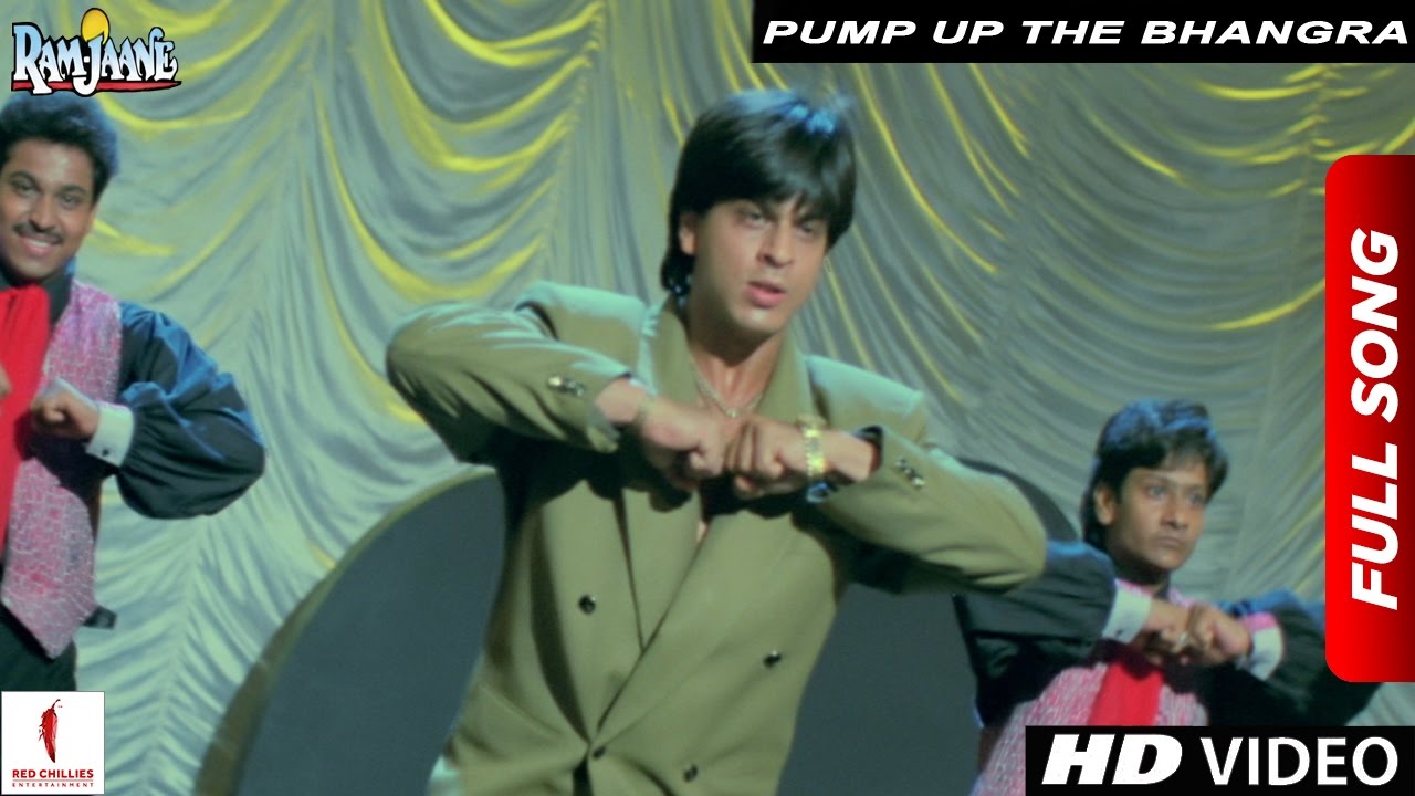 Pump Up The Bhangra Full Song  Ram Jaane   Shah Rukh Khan Juhi Chawla