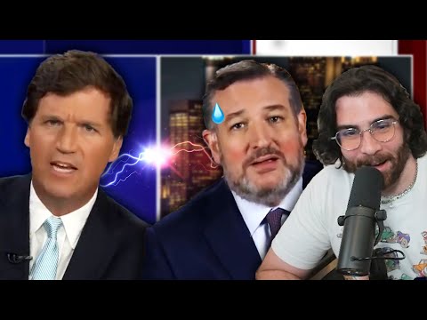 Thumbnail for Tucker Carlson TEARING apart Ted Cruz LIVE