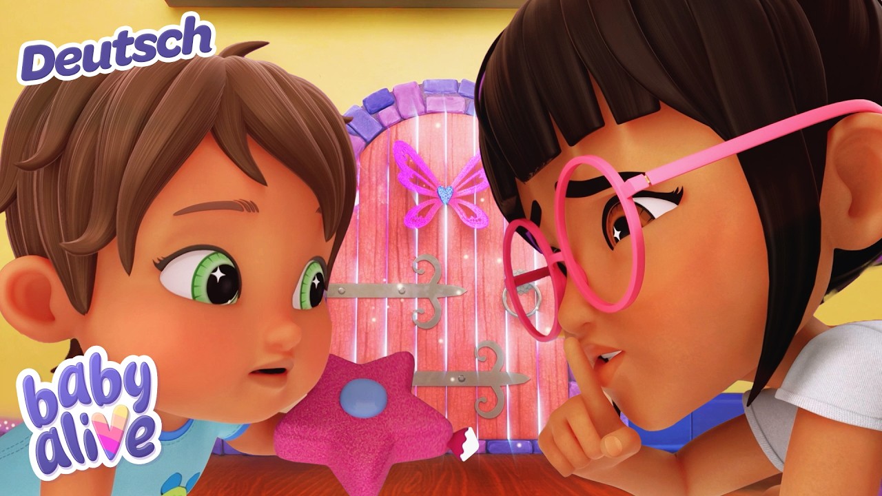 Die Geheimtür! Baby Alive auf Deutsch BRANDNEU Video für Kinder