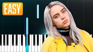 Billie Eilish - come out and play  100% EASY PIANO TUTORIAL chords