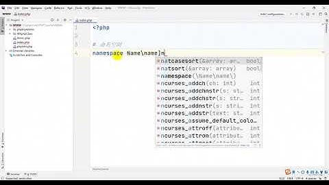 PHP极速入门27 命名空间