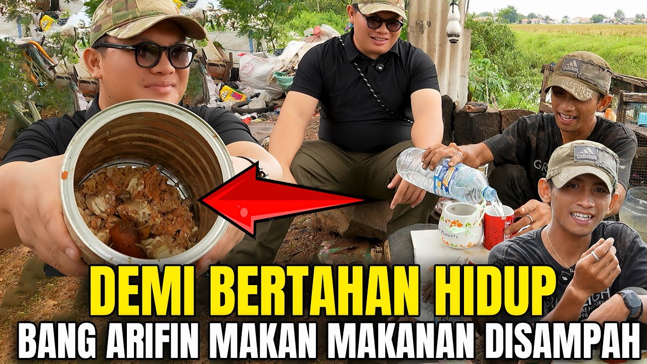 PEMUDA GANTENG INI RELA MAKAN S4MPAH UNTUK BERTAHAN HIDUP - BANG EGO SEDIH..?