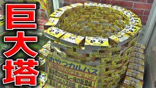 【アホ企画】ゲームセンターでお菓子100個取れるまで帰れませんｗｗｗ【クレーンゲーム】