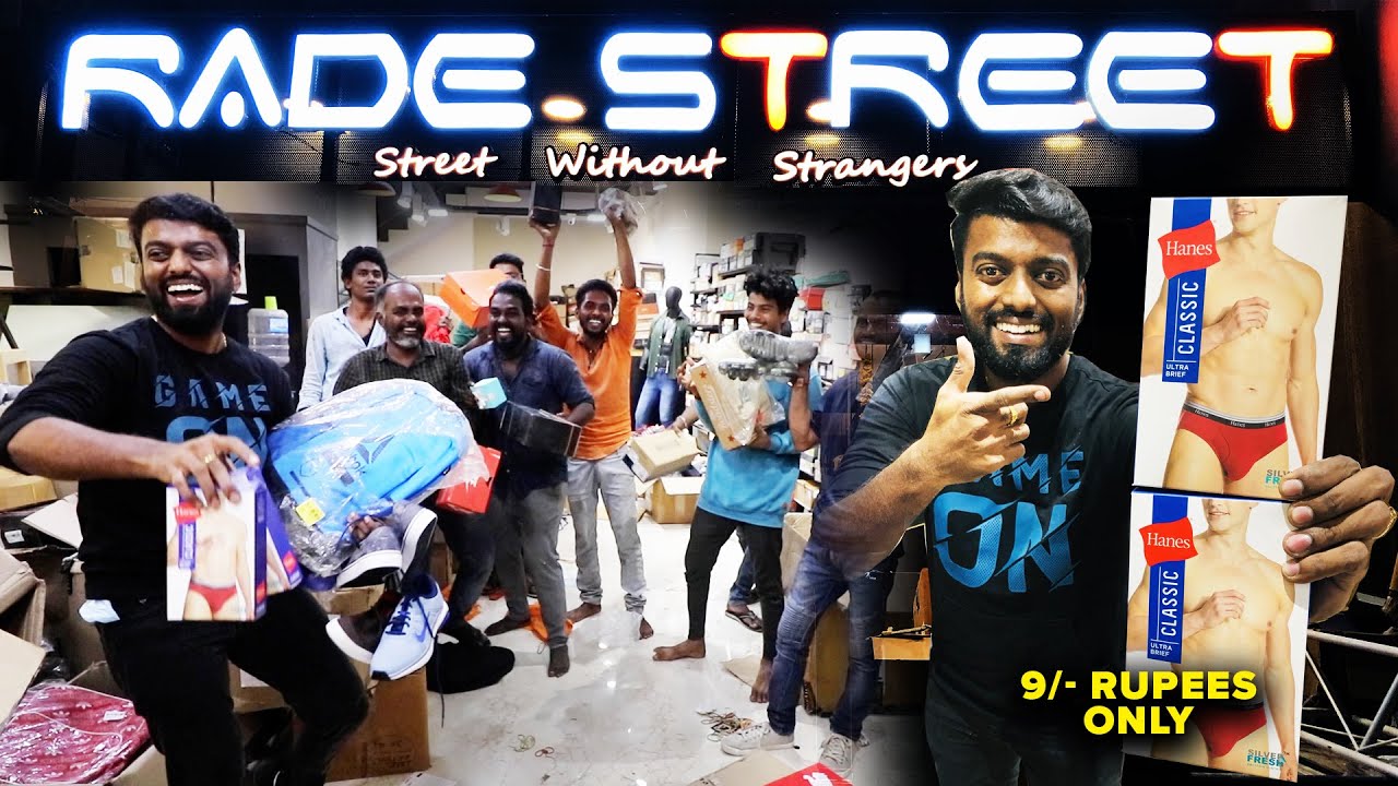 Cheapest Branded Items store in Chennai | FLAT 70% - 80% OFFER !!Rade Street Royapettah