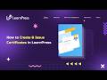 How to Create and Issue Certificates in LearnPress