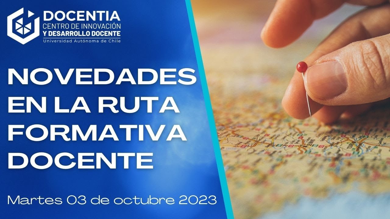 Novedades de la Ruta Formativa Docente - YouTube