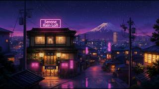 Nostalgic City Pop Lofi ✨ Japanese Rain Beats for Sleep, Calm & Relaxing Night Mood