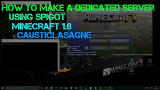How to make a Spigot Dedicted Server for Minecraft 1.8 screenshot 2