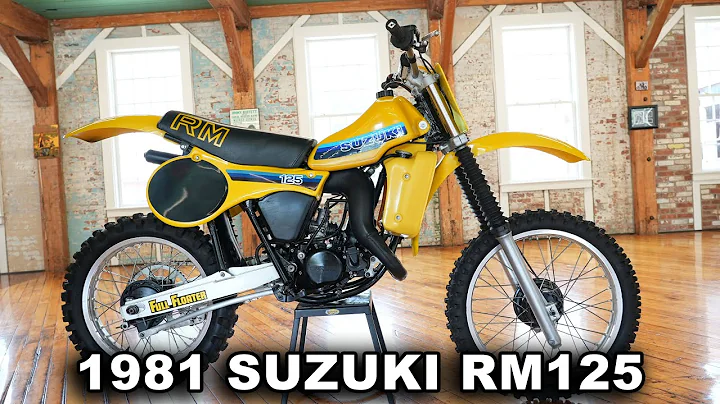 1981 SUZUKI RM125 FULL FLOATER
