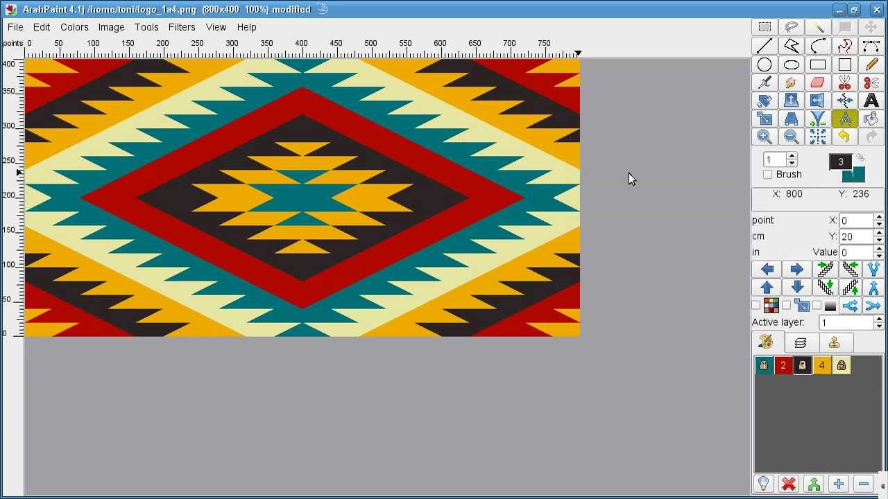 ArahPaint Native American Blanket YouTube