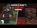 Minecraft: Best Way to get Netherite in HARDCORE! - 1.16 Hardcore Survival Let's Play | 7