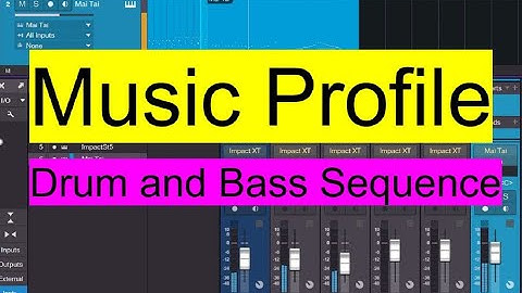 Drum and Bass Sequence | Introduction to Music Technology | Central State University