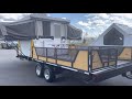 Scorpion tent trailer toy hauler