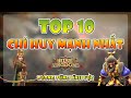 Top 10 ch huy mnh m nht rise of kingdom trong tng lnh vc