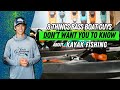 8 things bass boat anglers dont want you to know about fishing kayaks