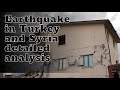 Earthquake in turkey and syria detailed analysis