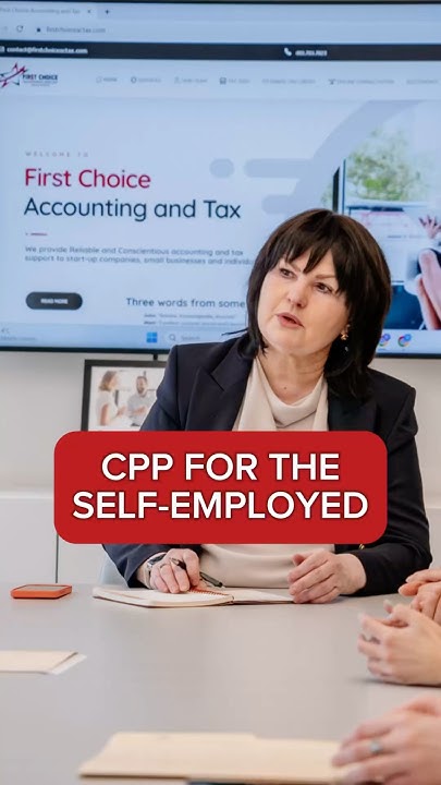 CPP FOR THE SELF-EMPLOYED - YouTube