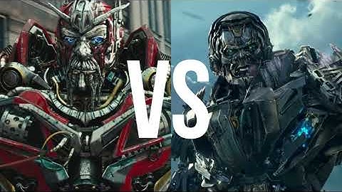 Sentinel prime vs Locdown -TRANSFORMERS -Epic Supercut Battle!