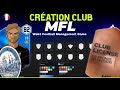 Mfl  cration de club avec ma licence  metaverse football club