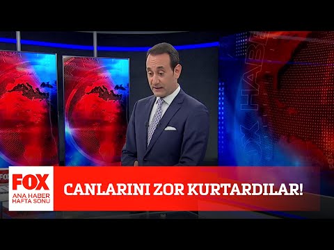 Canlarını zor kurtardılar!
