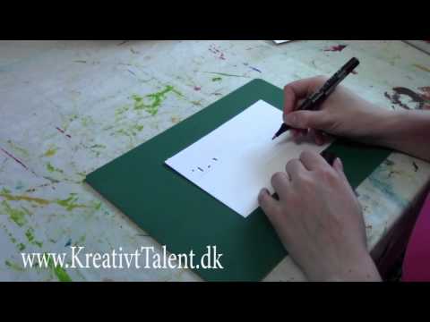 Video: Hvordan Skrive Med Kalligrafisk Håndskrift