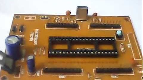 PIC Project Board - PIC 16F877 Development Kits