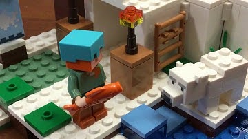 LEGO Minecraft the polar igloo animation