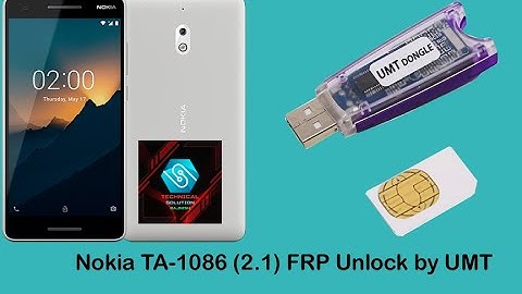 NOKIA 2.1 (TA-1086) FRP UNLOCK BY UMT DONGLE