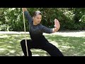 Shaolin kung fu wushu intermediate level bo staff tutorial 1