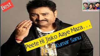 Peete Hi Jisko Aaye Maza Hai Wo Nasha Sarab Main Kumar Sanu song.