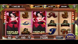 Golden lotus Freegame bet 1.50 screenshot 4