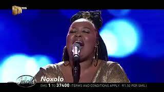 Noxolo Mthethwa on IdolsSA  pls vote for her to go to another round