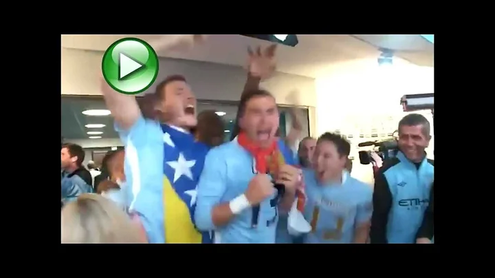 Dzeko celebrate | Kolarov razbija plafon | TUNNEL CAM: City 3-2 QPR