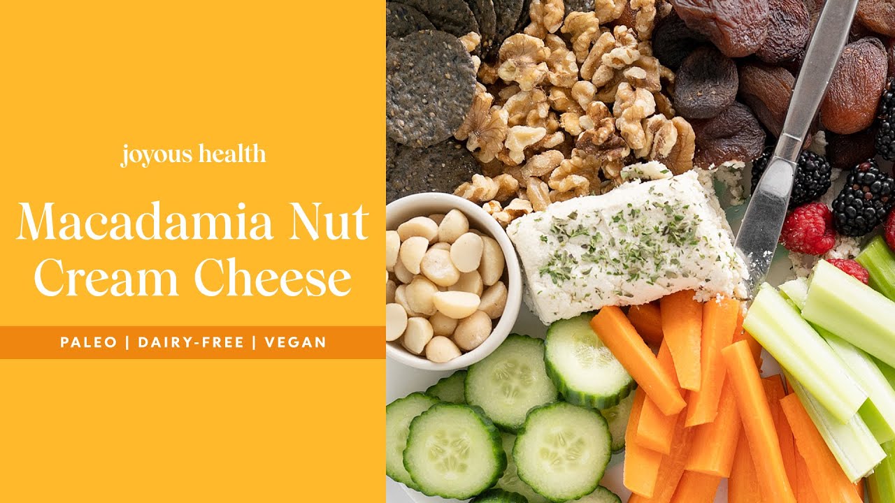 Macadamia Nut Cream Cheese • Plantbased • Nut Cheese YouTube