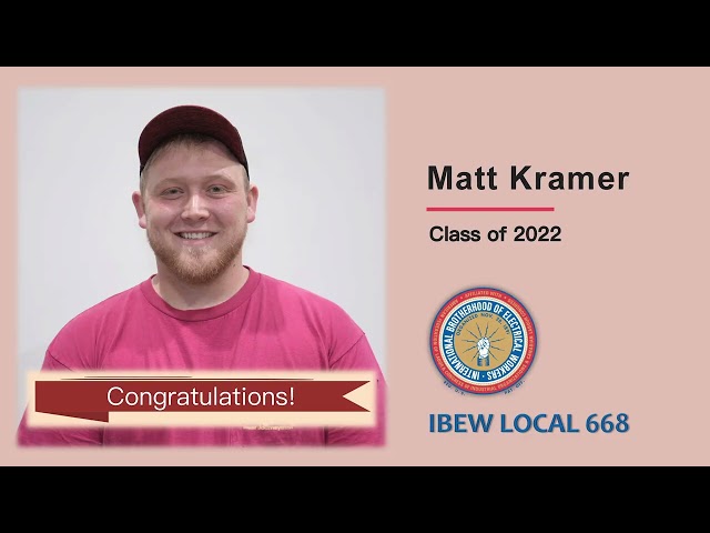 2022 Grad Matt Kramer