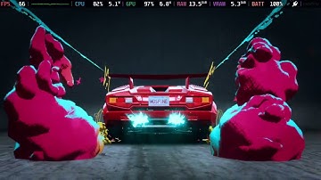 need for speed unbound . gameplay . steam deck