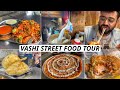 Vashi street food  rajwadi tea stall  paajis chole bhature  burhet hut  streeters